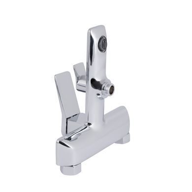 фотографія Змішувач для ванни Qtap Presto (з душовим гарнітуром) QTPRE259CRM45574 Chrome