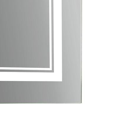 фото Зеркало Qtap Cardinal 500х700 с LED-подсветкой Touch, с антизапотеванием, с диммером, рег. темп. цвета (3000-6500K) Reverse QT0478C5070