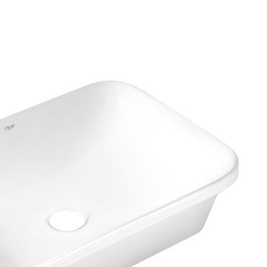 фотографія Раковина Qtap Scorpio 610х380х150 White QT1411K491WN
