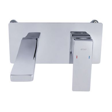 фото Смеситель для раковины Qtap Gemini скрытого монтажа QTGEM273CRM45693 Chrome