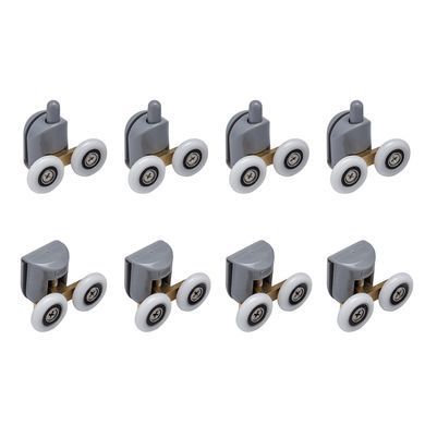 фото Душова кабіна без піддону MIXXUS PLAIN SC01-90x90x185-GR CHROME сіре тоноване скло 4мм (MI6900)