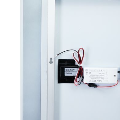 фотографія Дзеркало Qtap Swan 800х600 з LED-підсвічуванням Touch, димер, рег. яскравості Reverse QT167814146080W