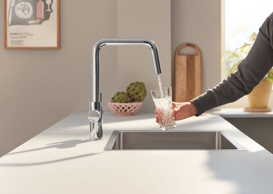 фото Змішувач для кухні для подачі технічної і фільтрованої води Grohe Blue Pure Eurosmart (30583000)
