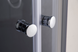 Душова кабіна без піддону MIXXUS PLAIN SC01-90x90x185-GR CHROME сіре тоноване скло 4мм (MI6900)