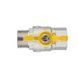 Кран шаровой Thermo Alliance Forte 1" ВН для газа (бабочка) SF607G25