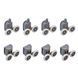 Душова кабіна без піддону MIXXUS PLAIN SC01-90x90x185-GR CHROME сіре тоноване скло 4мм (MI6900)