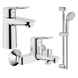 фото Набір змішувачів для ванни S-Size Grohe BauLoop (123214S)
