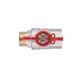 Кран шаровой Thermo Alliance Standart 1/2" ВН для воды (бабочка) SD607NW15PN40