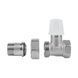 Кран радиаторный Icma 1/2" прямой без ручки №815