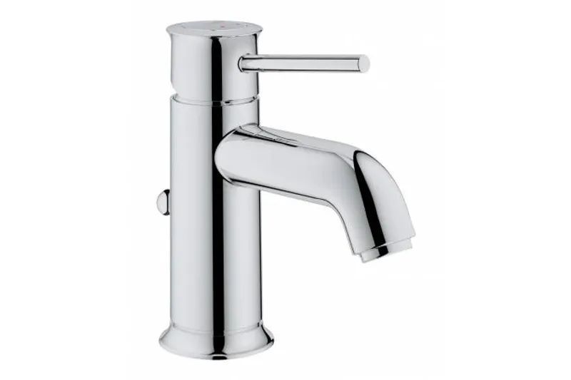 фото Смеситель для умывальника с дон. клапаном Grohe BauClassic (23161000)