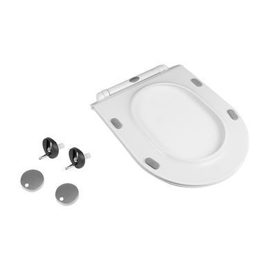 фото Сиденье для унитаза Qtap Presto с микролифтом Slim QT26991217AW