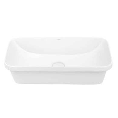 фото Раковина Qtap Scorpio 610х380х150 White с донным клапаном QT1411K491W