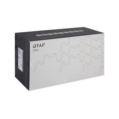 фото Смеситель для ванны Qtap Presto с длинным поворотным изливом (c душевым гарнитуром) QTPRE2601CRM45573 Chrome