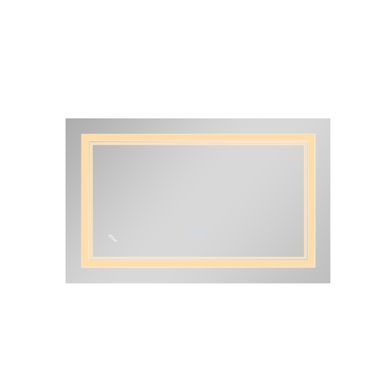 фото Зеркало Qtap Cardinal 500х800 с LED-подсветкой Touch, с антизапотеванием, с диммером, рег. темп. цвета (3000-6500K) Reverse QT0478C5080