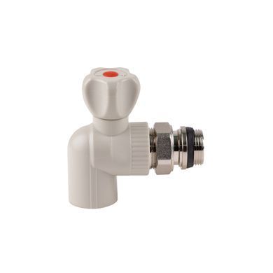 фото Кран шаровой радиаторный PPR Thermo Alliance 25х3/4" угловой