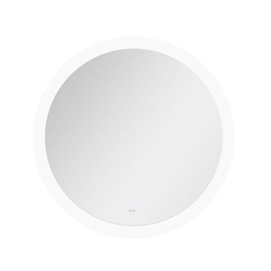 фото Зеркало Qtap Taurus R800 с LED-подсветкой Touch, с антизапотеванием, с диммером, рег. темп. цвета (3000-6500K) QT2478R807