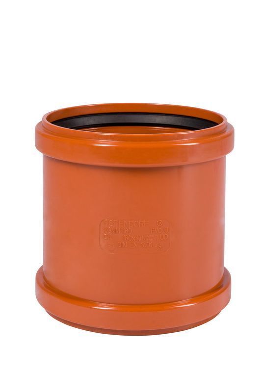 фотографія Муфта подвійна Dn 160 Ostendorf KG (PVC)