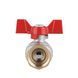 Кран шаровой Thermo Alliance Standart 3/4" ВН для воды (бабочка) SD607NW20PN40