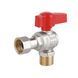 фотографія Кран кульовий Thermo Alliance Standart 1/2"ВЗ кутовий, PN40, з накидною гайкою TAS224W15