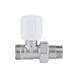 Кран радіаторний Icma 1/2" прямий під фітинг №828