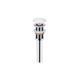 Комплект Qtap Scorpio: Раковина врезная прямоугольная 500х380х145 мм White + Донный клапан PU02