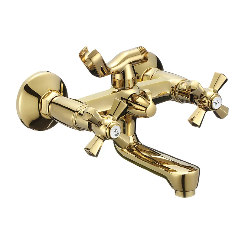 фотографія Змішувач для ванни MIXXUS PREMIUM RETRO GOLD-142 (MI5850)