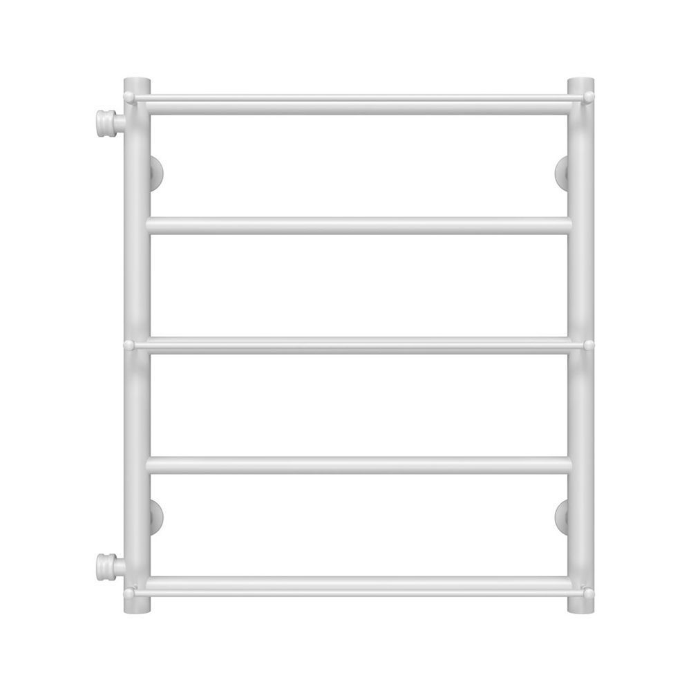 фото Рушникосушарка водяна Ladder П5 500х600 Deffi нержавіюча сталь (Білий, Бокове ліве підключення)