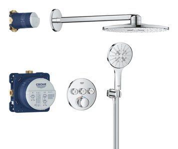 фотографія Душова система прихованого монтажу з термостатом Grohe Grohtherm SmartControl (34863000)