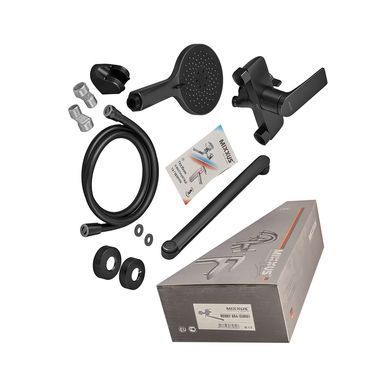 фото Змішувач для ванни Mixxus Premium DERBY 006 (EURO) BLACK (MI6602)