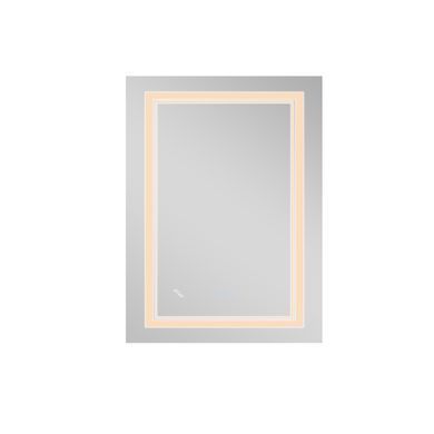 фото Зеркало Qtap Cardinal 600х800 с LED-подсветкой Touch, с антизапотеванием, с диммером, рег. темп. цвета (3000-6500K) Reverse QT0478C6080