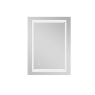 фото Зеркало Qtap Cardinal 600х800 с LED-подсветкой Touch, с антизапотеванием, с диммером, рег. темп. цвета (3000-6500K) Reverse QT0478C6080