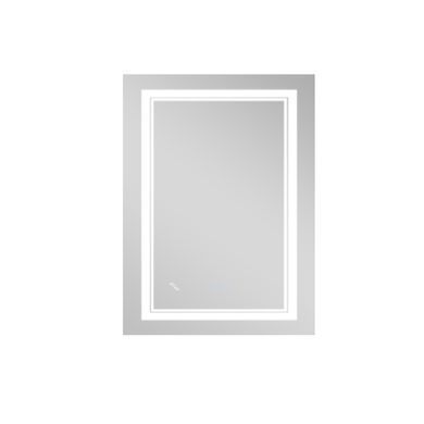 фото Зеркало Qtap Cardinal 600х800 с LED-подсветкой Touch, с антизапотеванием, с диммером, рег. темп. цвета (3000-6500K) Reverse QT0478C6080