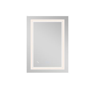 фото Зеркало Qtap Cardinal 600х800 с LED-подсветкой Touch, с антизапотеванием, с диммером, рег. темп. цвета (3000-6500K) Reverse QT0478C6080