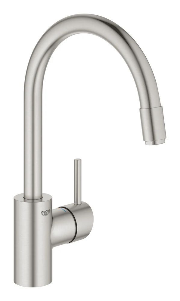 фото Смеситель для кухни с выдвижным изливом Grohe Concetto new (32663DC3)