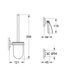 Набір аксесуарів 3 в 1 Grohe Essentials New (40407001)