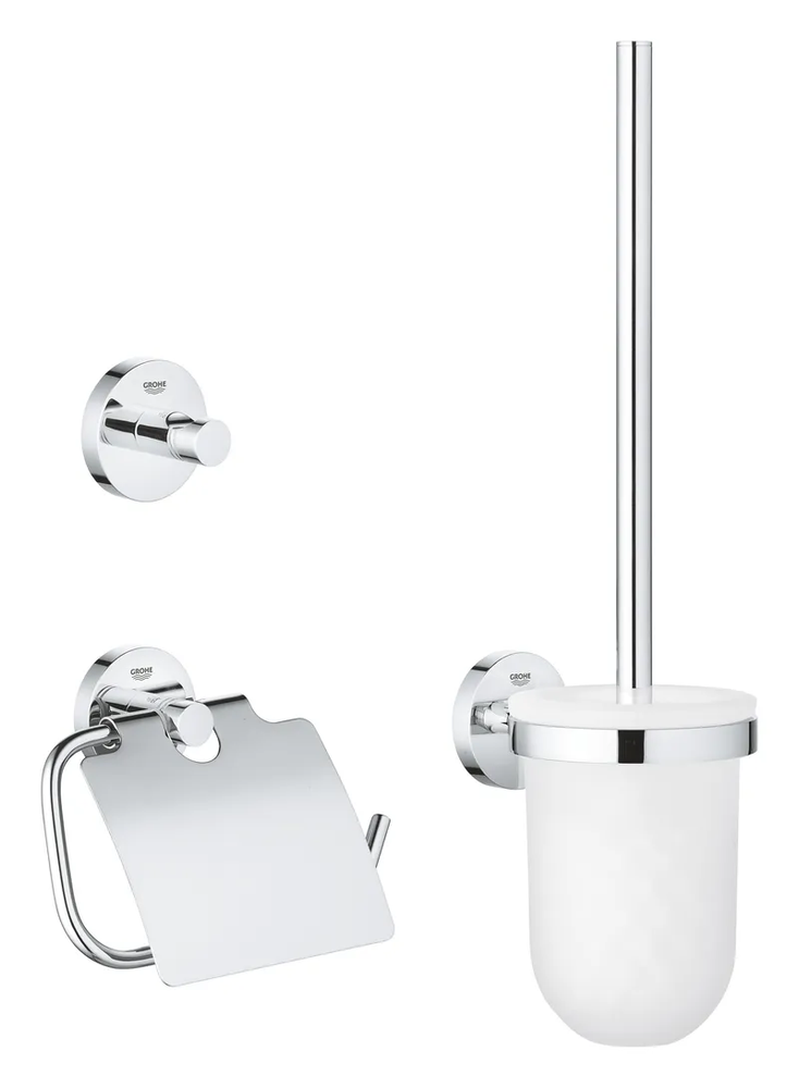 фото Набір аксесуарів 3 в 1 Grohe Essentials New (40407001)
