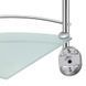 Полиця кутова Lidz Oreo 1003 скляна 3 ярусна LDORE1003CRM22182 Chrome