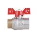 Кран шаровой Thermo Alliance Standart 1" ВН для воды (бабочка) SD607NW25PN40