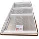 Бічна стінка до кабіни KOER SR SW01-90x200-TR-01 прозоре скло EASY CLEAN 8мм хром (KR5381)