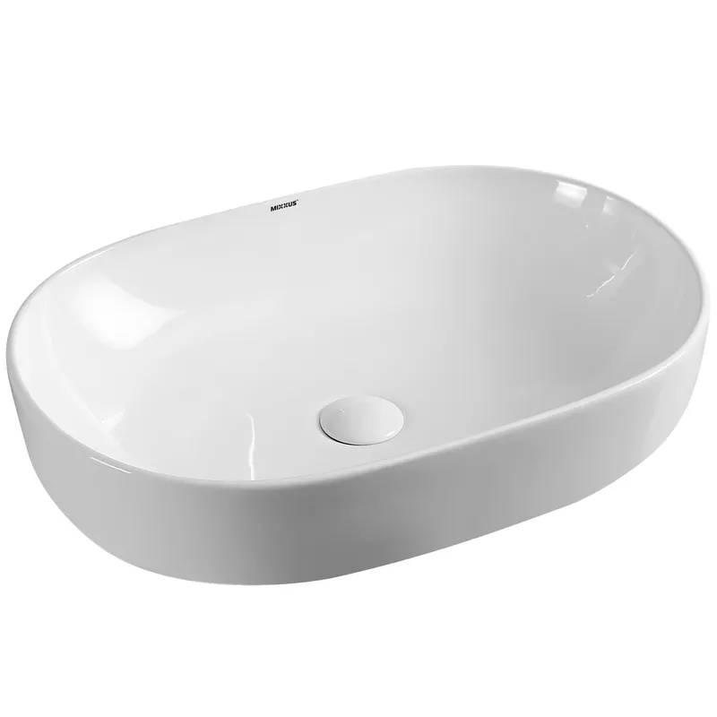 фото Раковина накладна MIXXUS PREMIUM ELLIPSE-0105 600х400х150mm (MP6563)