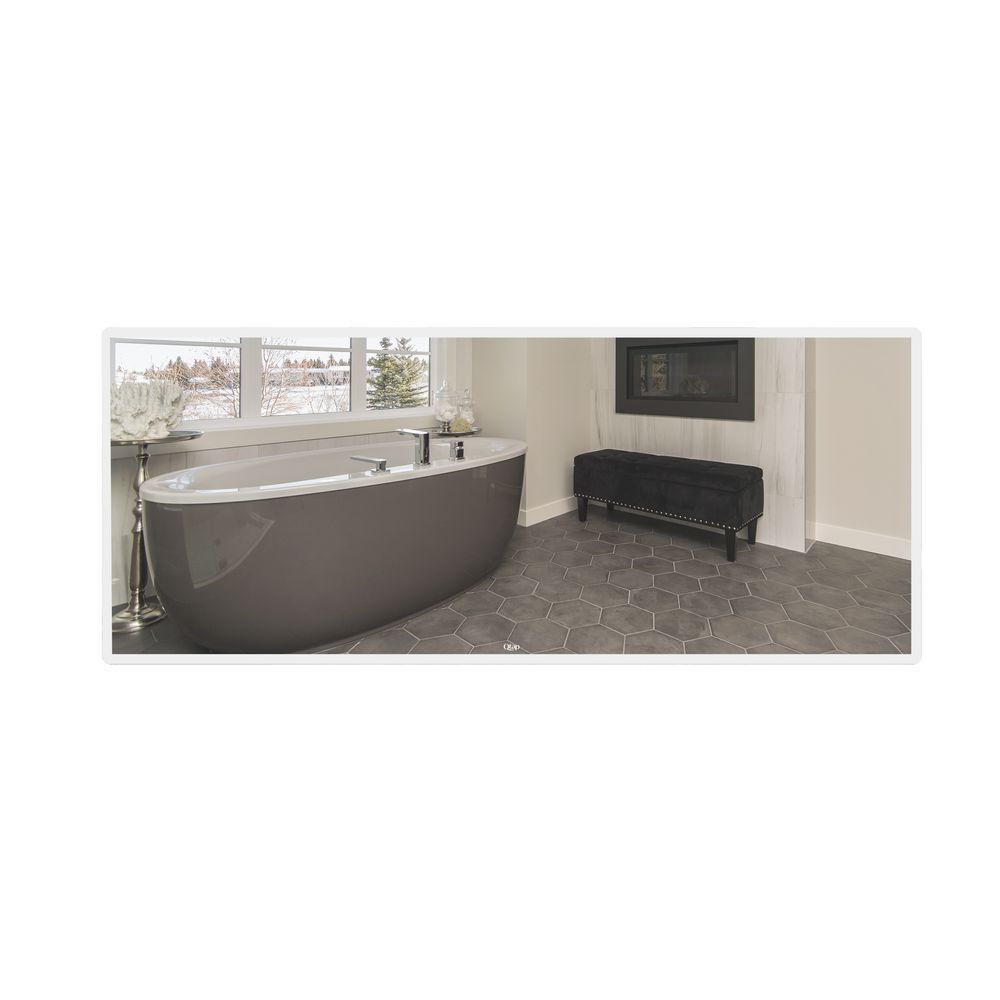 фото Зеркало Qtap Tern 1200x500 с LED-подсветкой Sensor, QT1778140450120W