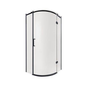 фото Душевая кабина Qtap Virgo BLA1099AC8 90x90 см, стекло Clear 8 мм, без поддона