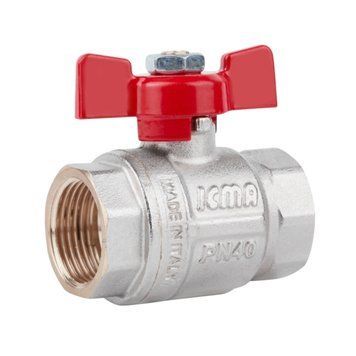 фотографія Кран кульовий Icma 3/4" прямий №349