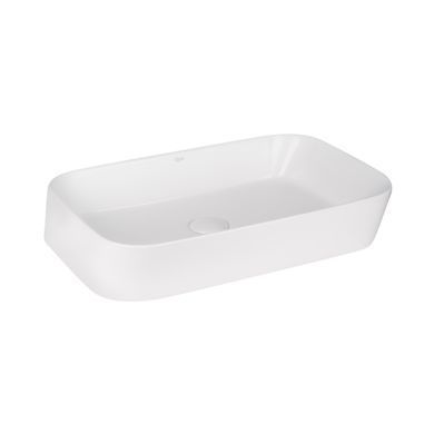 фото Раковина-чаша Qtap Scorpio 550х390х120 White с донным клапаном QT14112243W