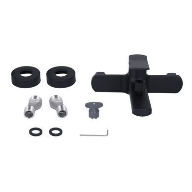 фото Смеситель для ванны Qtap Slavonice QTSLA259BLM45918 Black Matt