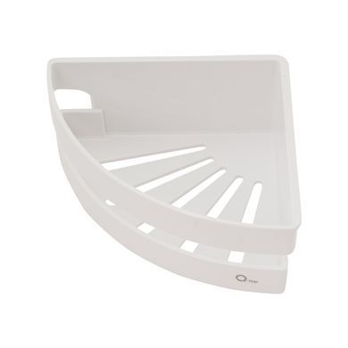 фотографія Полиця кутова Qtap Police пластикова QTPL01 White