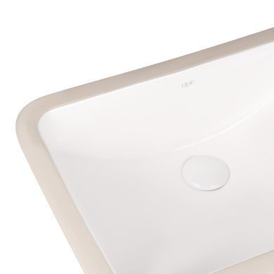 фото Раковина Qtap Stork 530x370x200 White с донным клапаном QT15116032W