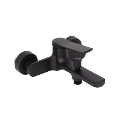 фото Смеситель для ванны Qtap Slavonice QTSLA259BLM45918 Black Matt