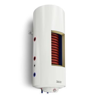 фото Водонагреватель электрический комбинированный Thermo Alliance Neptun вертикальный 100 л. т.о. 0,6 кв.м левый, мокрый ТЭН 1,5 кВт (CWH 10048 8S L)