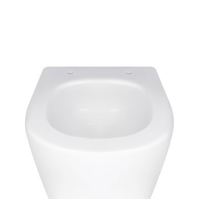 фотографія Унітаз підвісний Qtap Swan безободковий Ultra Quiet з сидінням Soft-close QT16335179W
